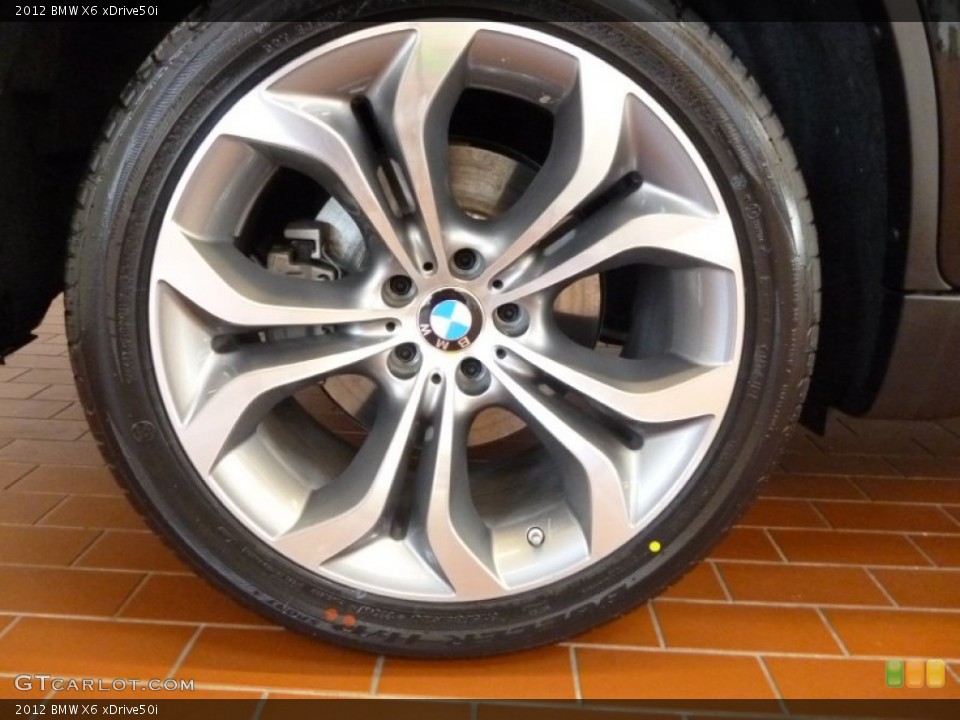 2012 BMW X6 xDrive50i Wheel and Tire Photo #60990721