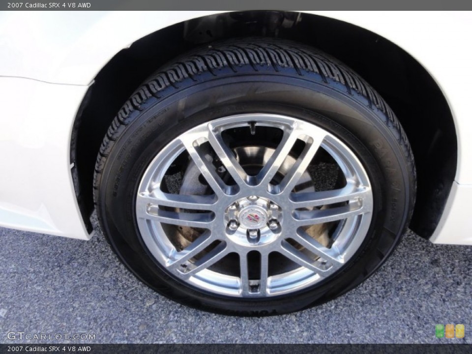 2007 Cadillac SRX 4 V8 AWD Wheel and Tire Photo #61000909