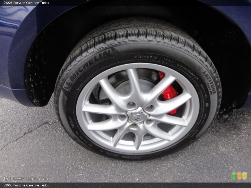 2006 Porsche Cayenne Turbo Wheel and Tire Photo #61002043