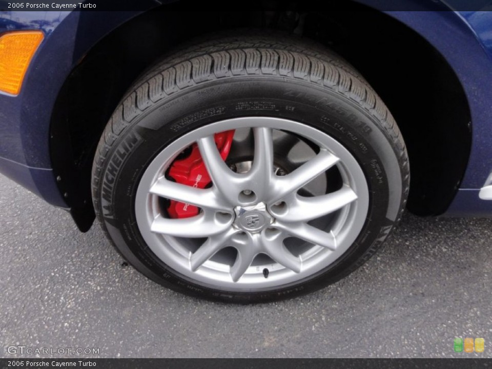 2006 Porsche Cayenne Turbo Wheel and Tire Photo #61002082