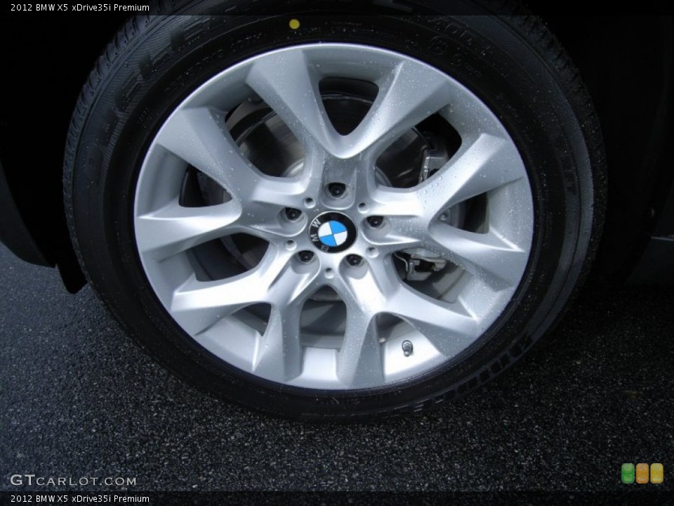 2012 BMW X5 xDrive35i Premium Wheel and Tire Photo #61003552