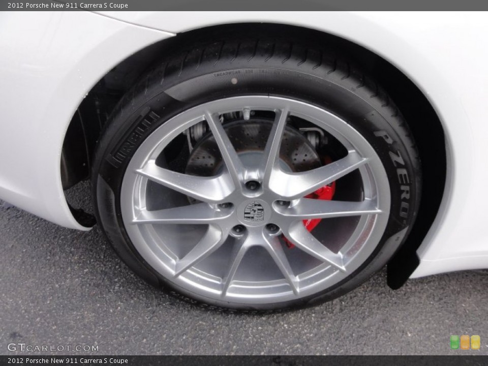 2012 Porsche New 911 Carrera S Coupe Wheel and Tire Photo #61003623