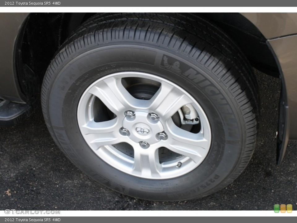 2012 Toyota Sequoia SR5 4WD Wheel and Tire Photo #61010203