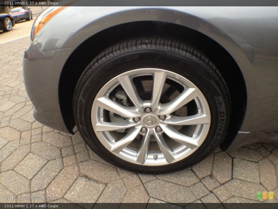 2011 Infiniti G 37 x AWD Coupe Wheel and Tire Photo #61013155