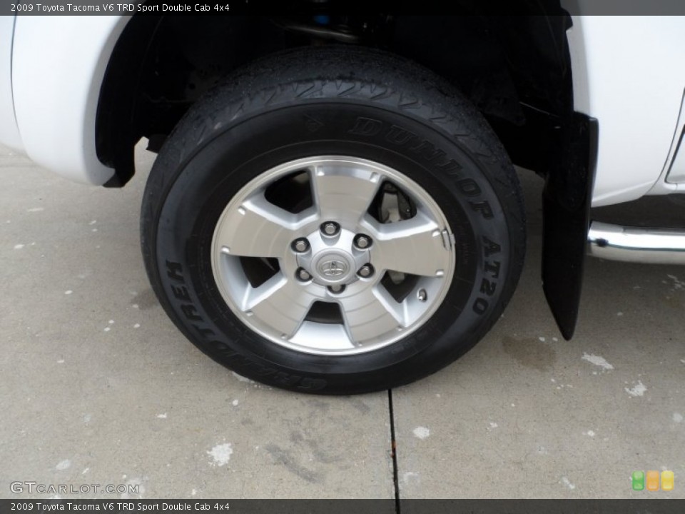 2009 Toyota Tacoma V6 TRD Sport Double Cab 4x4 Wheel and Tire Photo #61014484