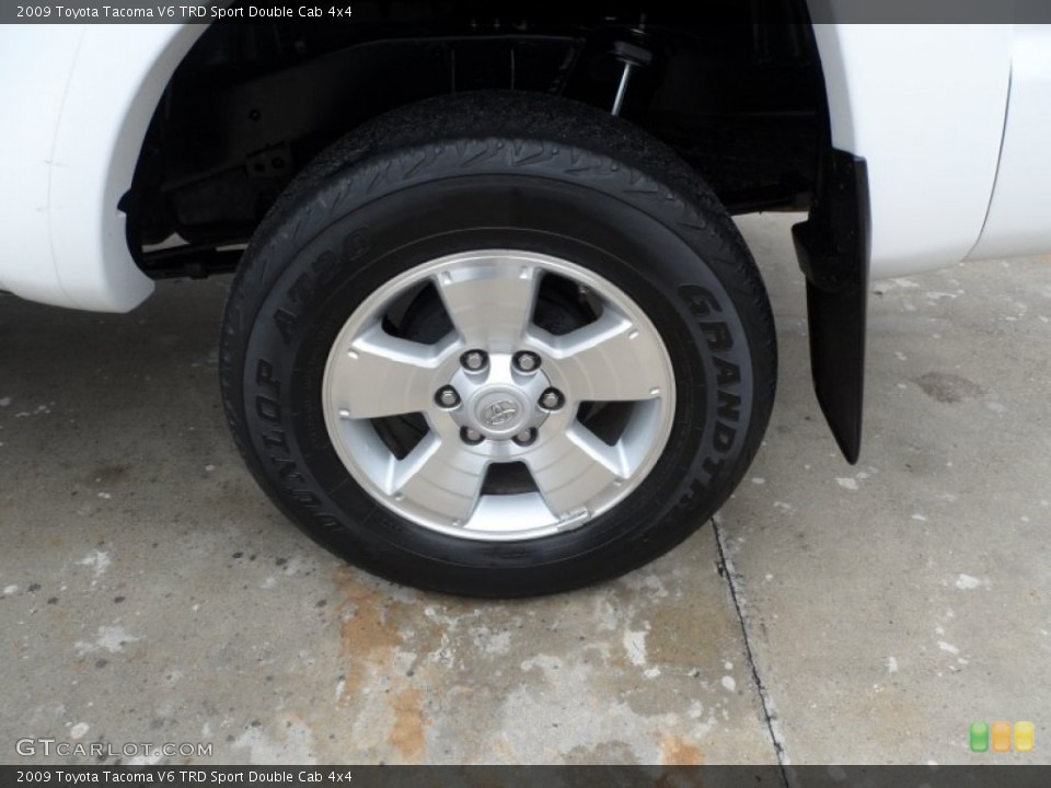 2009 Toyota Tacoma V6 TRD Sport Double Cab 4x4 Wheel and Tire Photo #61014493