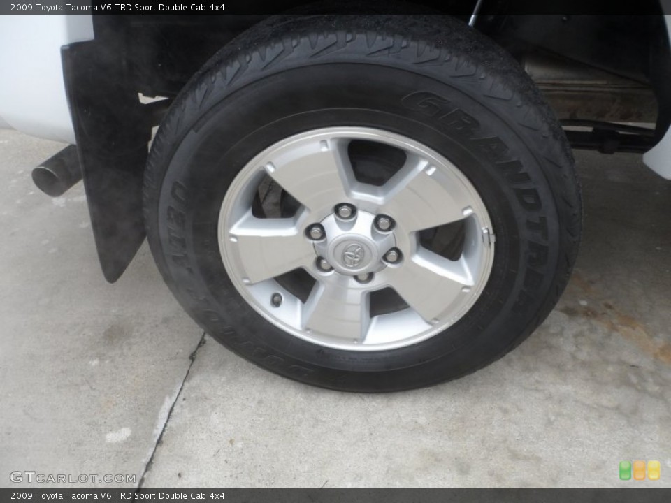 2009 Toyota Tacoma V6 TRD Sport Double Cab 4x4 Wheel and Tire Photo #61014502