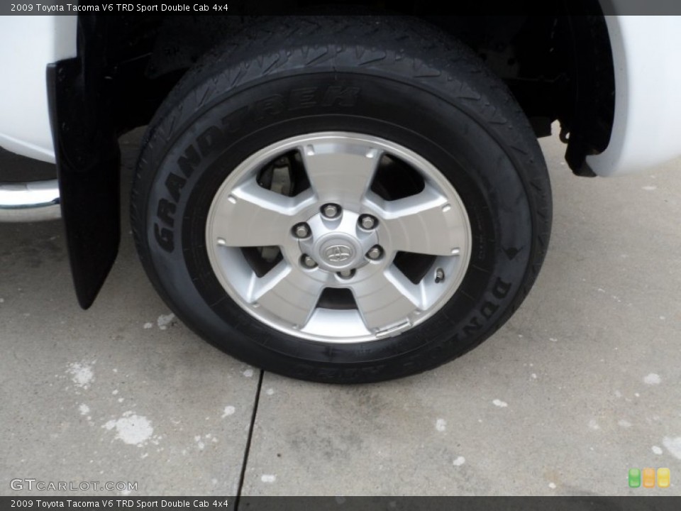 2009 Toyota Tacoma V6 TRD Sport Double Cab 4x4 Wheel and Tire Photo #61014510