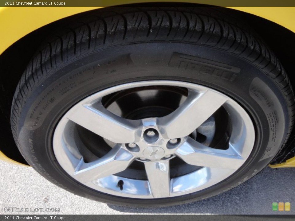 2011 Chevrolet Camaro LT Coupe Wheel and Tire Photo #61015555