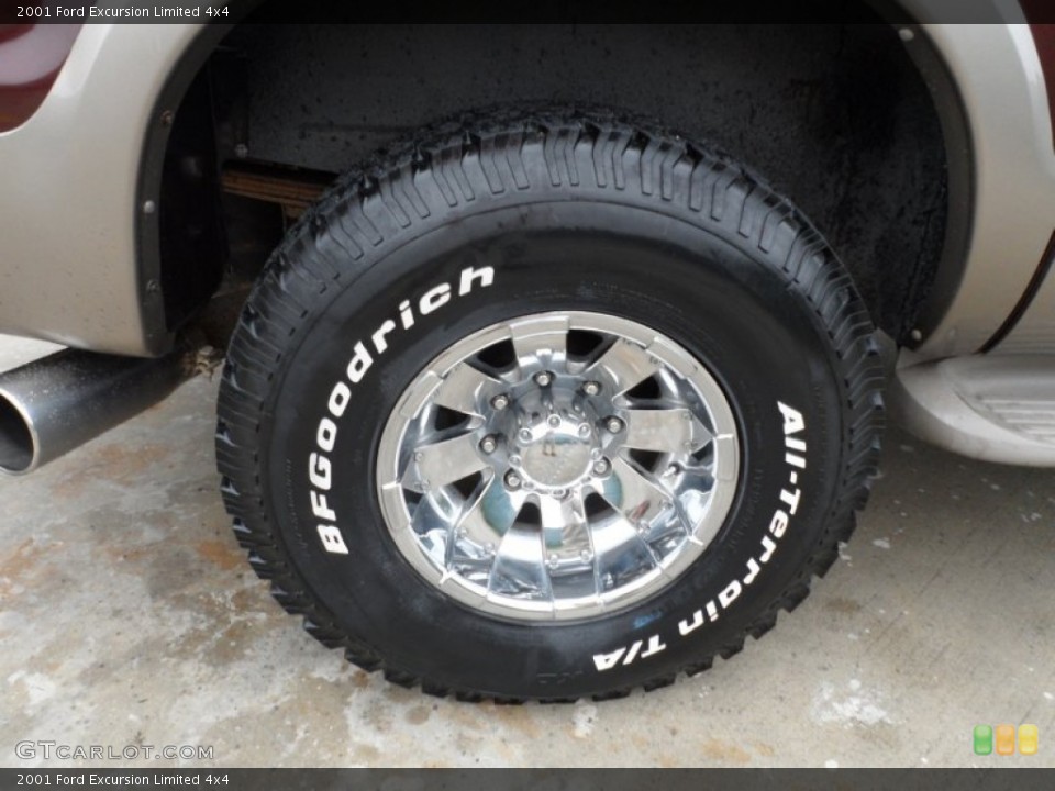 2001 Ford Excursion Custom Wheel and Tire Photo #61016470