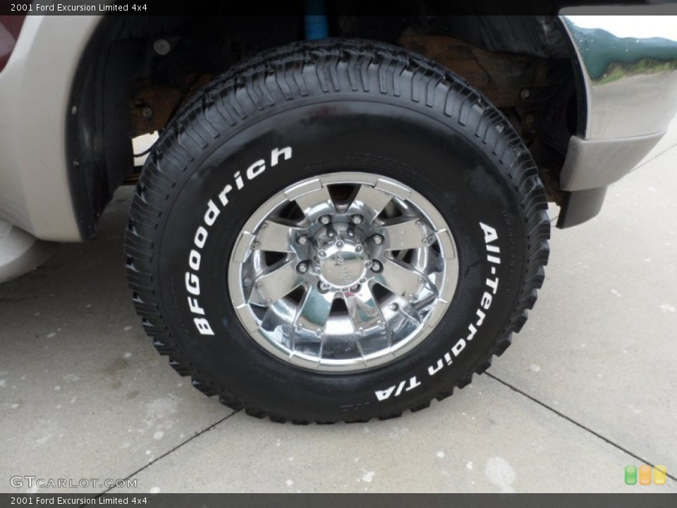 2001 Ford Excursion Custom Wheel and Tire Photo #61016476