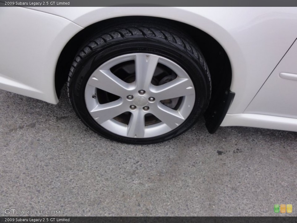 2009 Subaru Legacy 2.5 GT Limited Wheel and Tire Photo #61017760