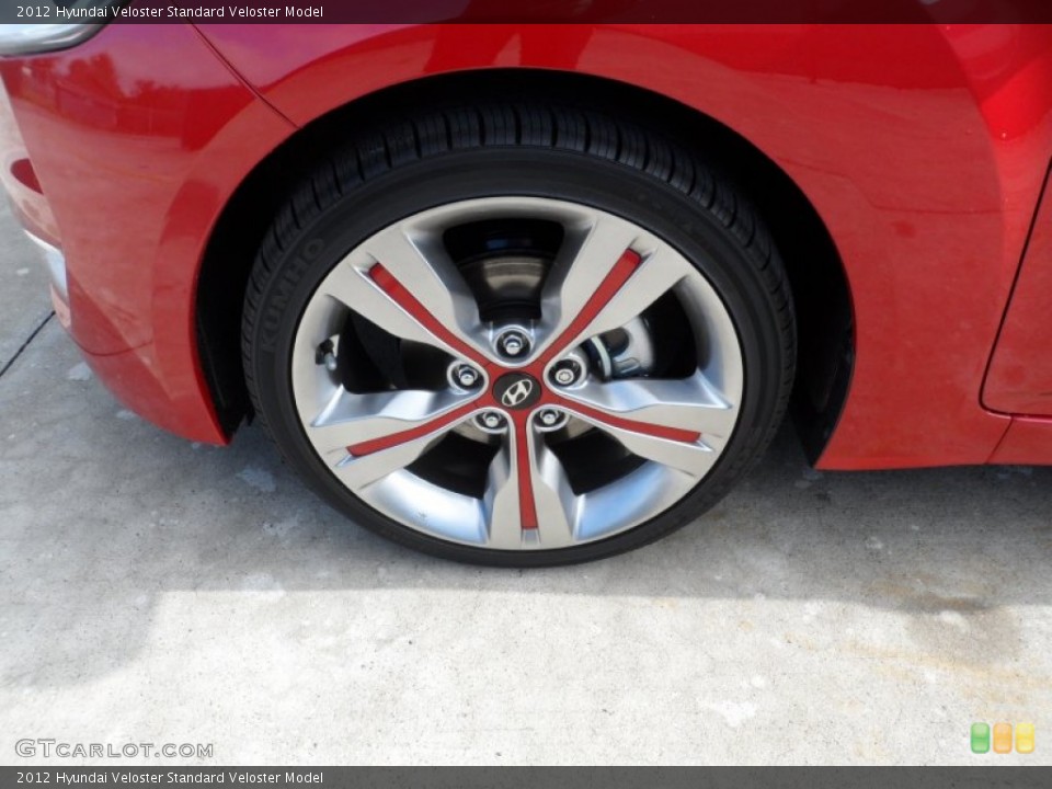 2012 Hyundai Veloster  Wheel and Tire Photo #61017829