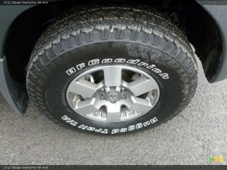 2012 Nissan Xterra Pro-4X 4x4 Wheel and Tire Photo #61018132