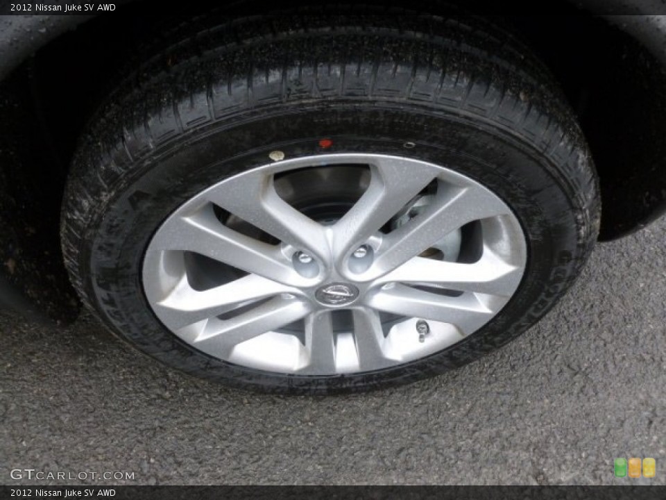2012 Nissan Juke SV AWD Wheel and Tire Photo #61018969