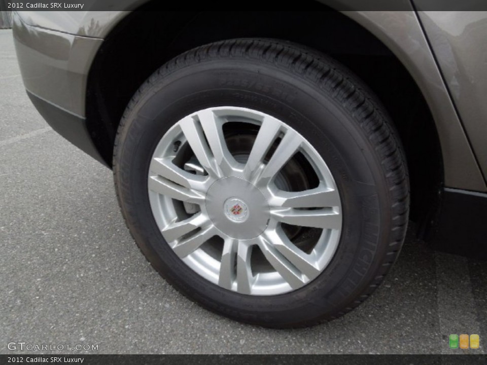 2012 Cadillac SRX Luxury Wheel and Tire Photo #61020595