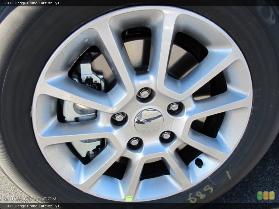 2012 Dodge Grand Caravan R/T Wheel and Tire Photo #61025968