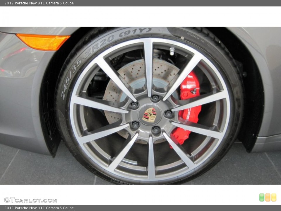 2012 Porsche New 911 Carrera S Coupe Wheel and Tire Photo #61028676