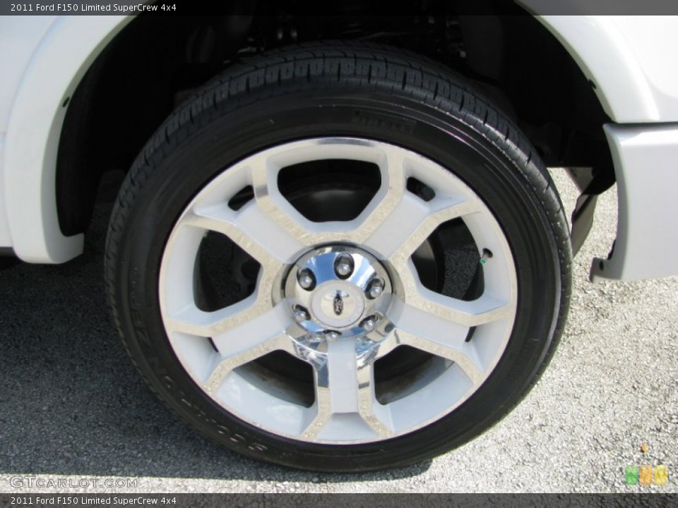 2011 Ford F150 Limited SuperCrew 4x4 Wheel and Tire Photo #61037254