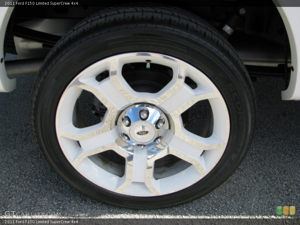 2011 Ford F150 Limited SuperCrew 4x4 Wheel and Tire Photo #61037264
