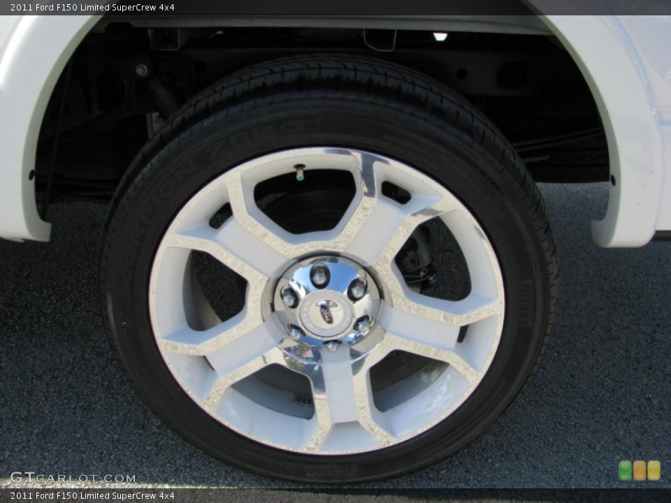 2011 Ford F150 Limited SuperCrew 4x4 Wheel and Tire Photo #61037315