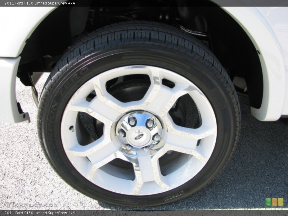 2011 Ford F150 Limited SuperCrew 4x4 Wheel and Tire Photo #61037323