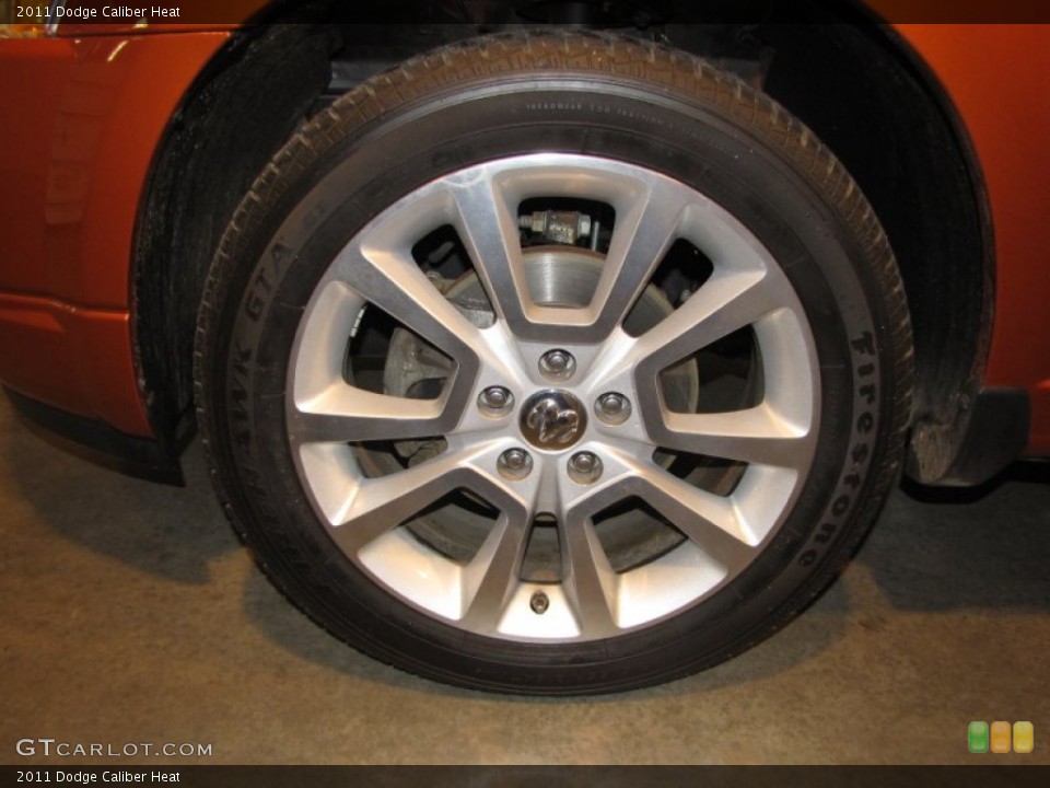2011 Dodge Caliber Heat Wheel and Tire Photo #61039867