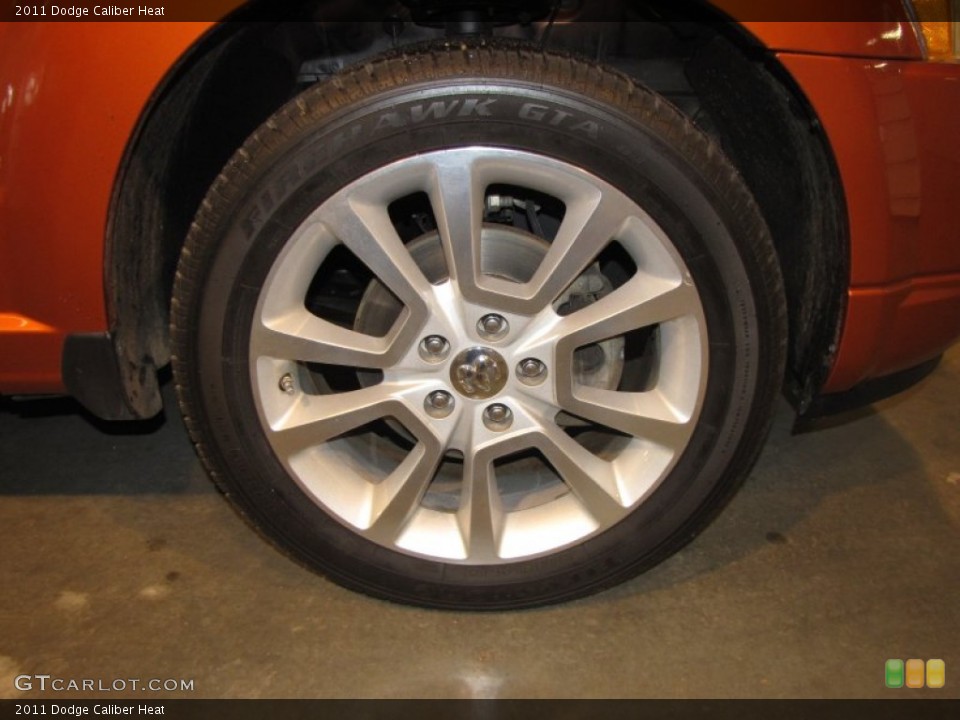 2011 Dodge Caliber Heat Wheel and Tire Photo #61039900