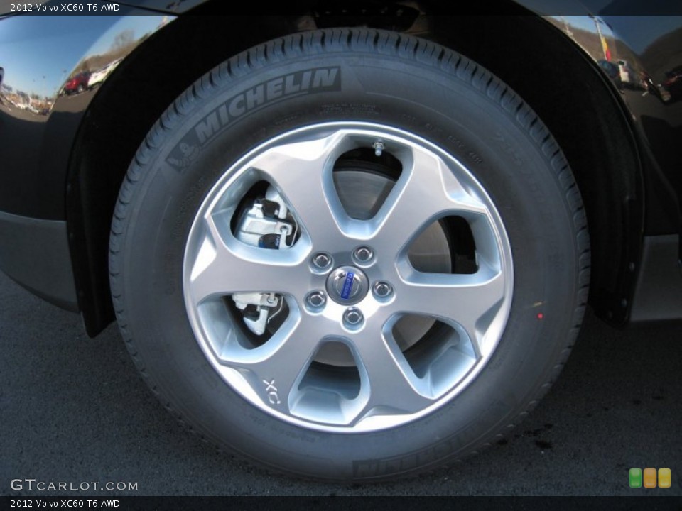 2012 Volvo XC60 T6 AWD Wheel and Tire Photo #61040494