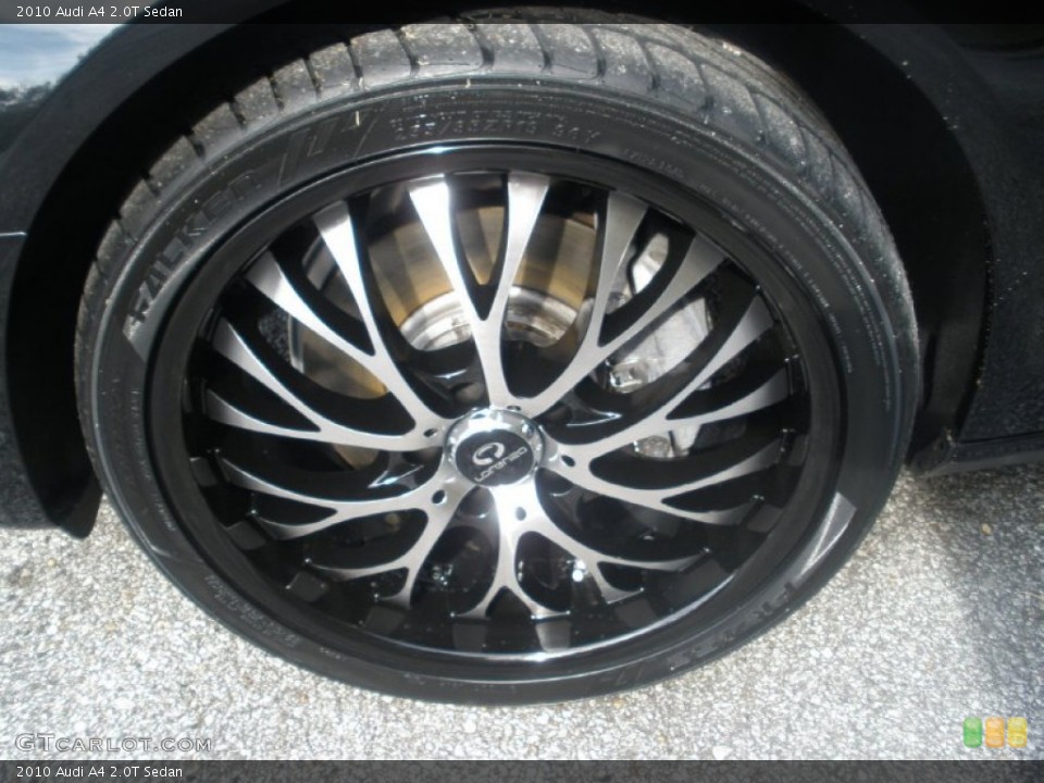 2010 Audi A4 Custom Wheel and Tire Photo #61040695