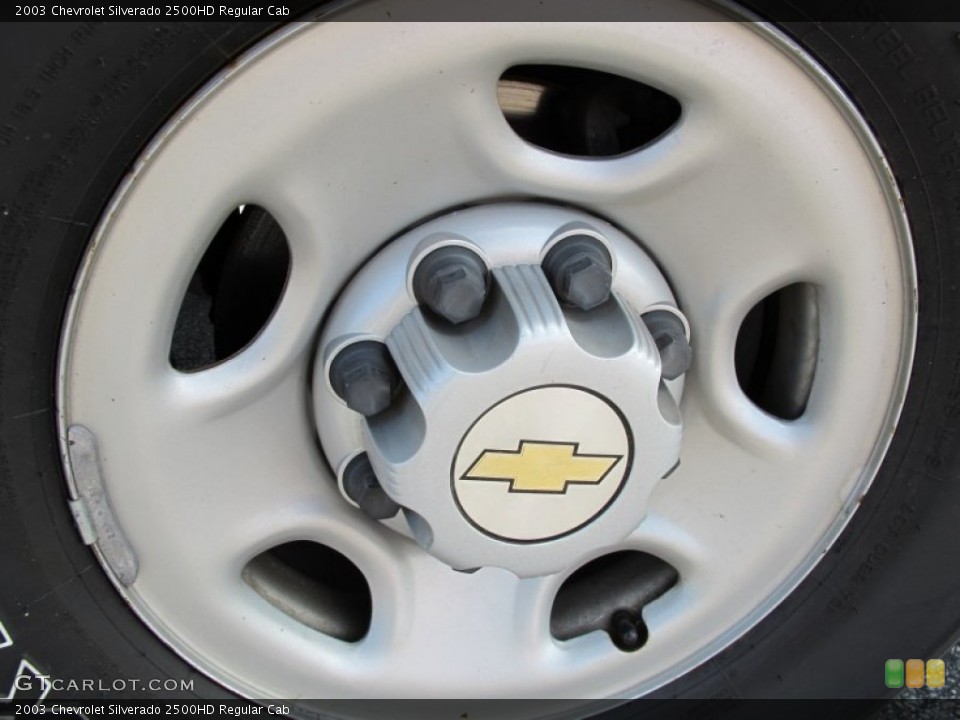 2003 Chevrolet Silverado 2500HD Regular Cab Wheel and Tire Photo #61042177