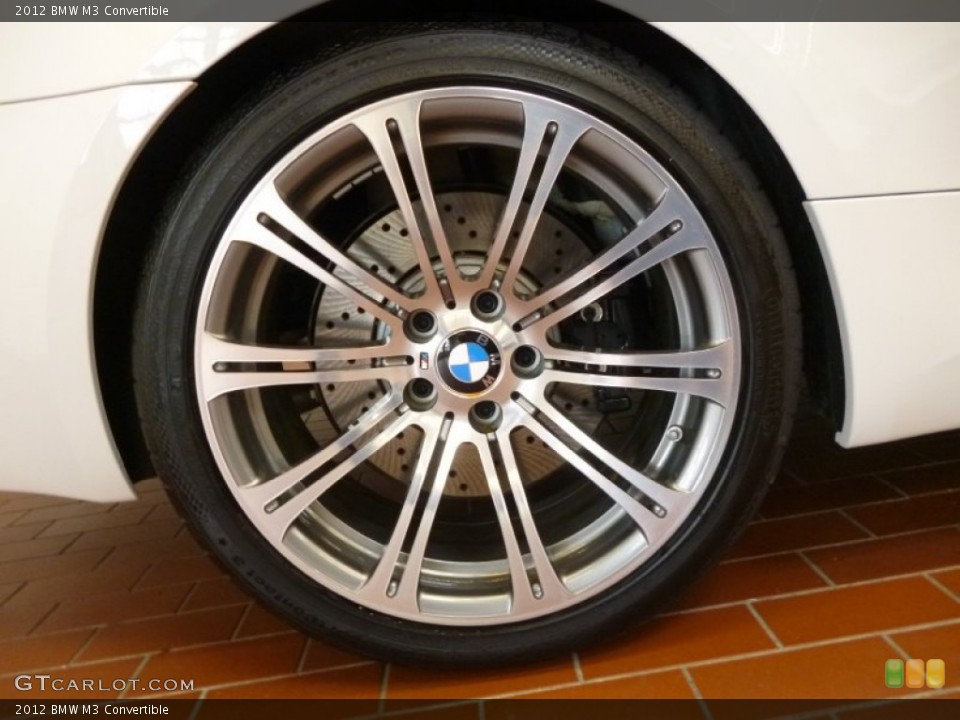 2012 BMW M3 Convertible Wheel and Tire Photo #61043245