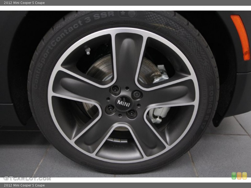 2012 Mini Cooper S Coupe Wheel and Tire Photo #61045501