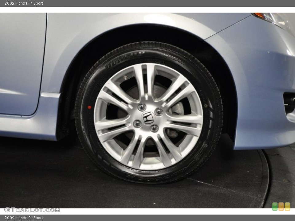2009 Honda Fit Sport Wheel and Tire Photo #61045861