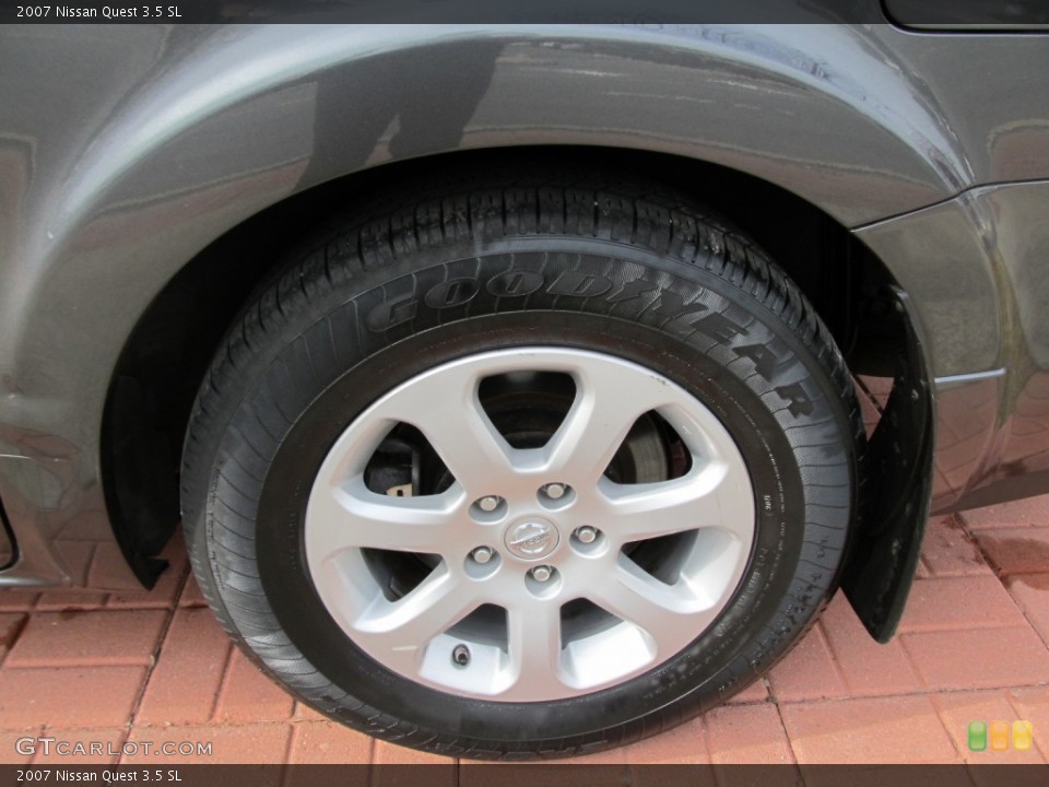 2007 Nissan Quest 3.5 SL Wheel and Tire Photo #61048147