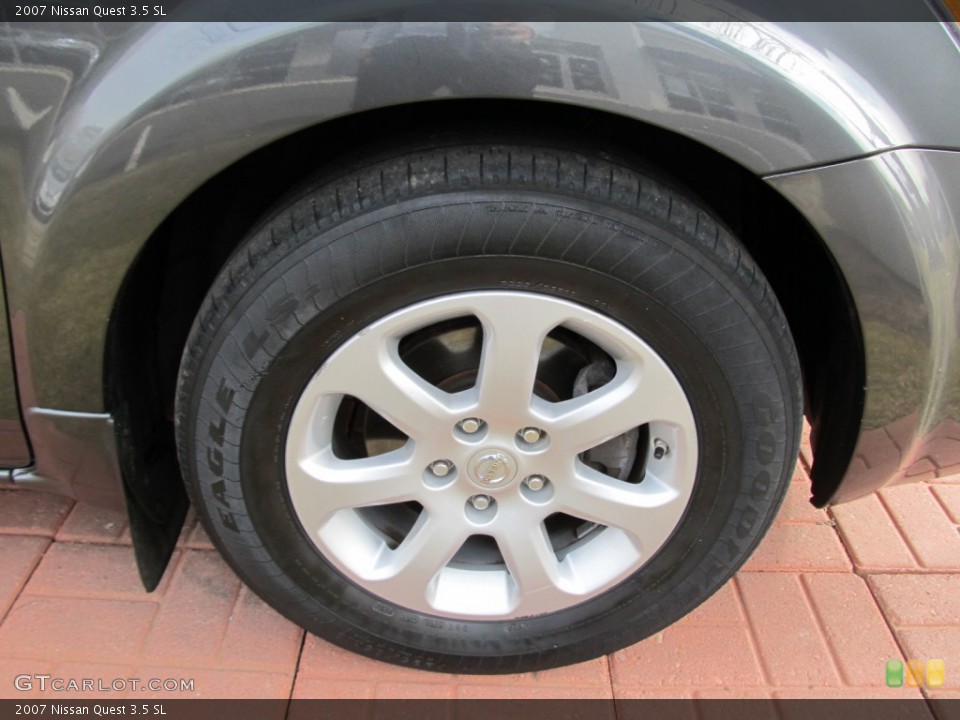 2007 Nissan Quest 3.5 SL Wheel and Tire Photo #61048171