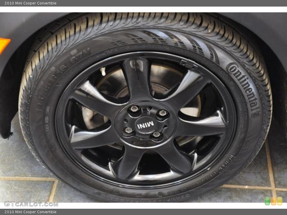 2010 Mini Cooper Convertible Wheel and Tire Photo #61048624