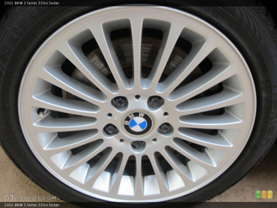 2002 BMW 3 Series 330xi Sedan Wheel and Tire Photo #61053742
