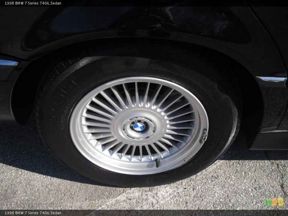 1998 BMW 7 Series 740iL Sedan Wheel and Tire Photo #61059265
