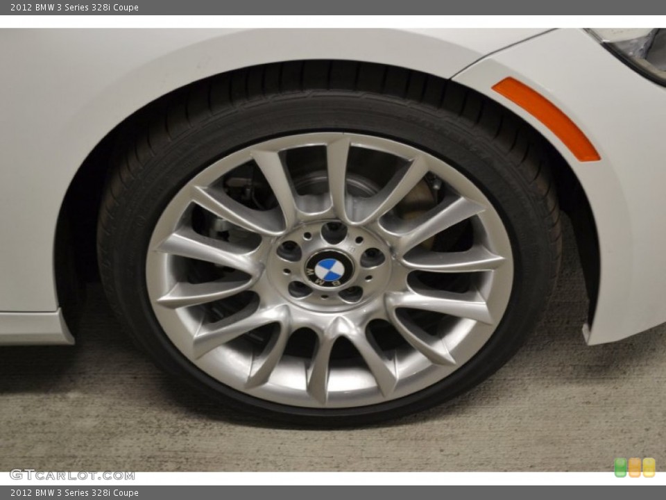 2012 BMW 3 Series 328i Coupe Wheel and Tire Photo #61062040