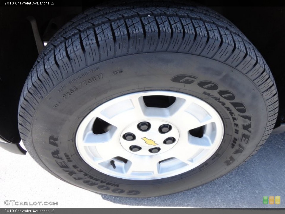 2010 Chevrolet Avalanche LS Wheel and Tire Photo #61063273