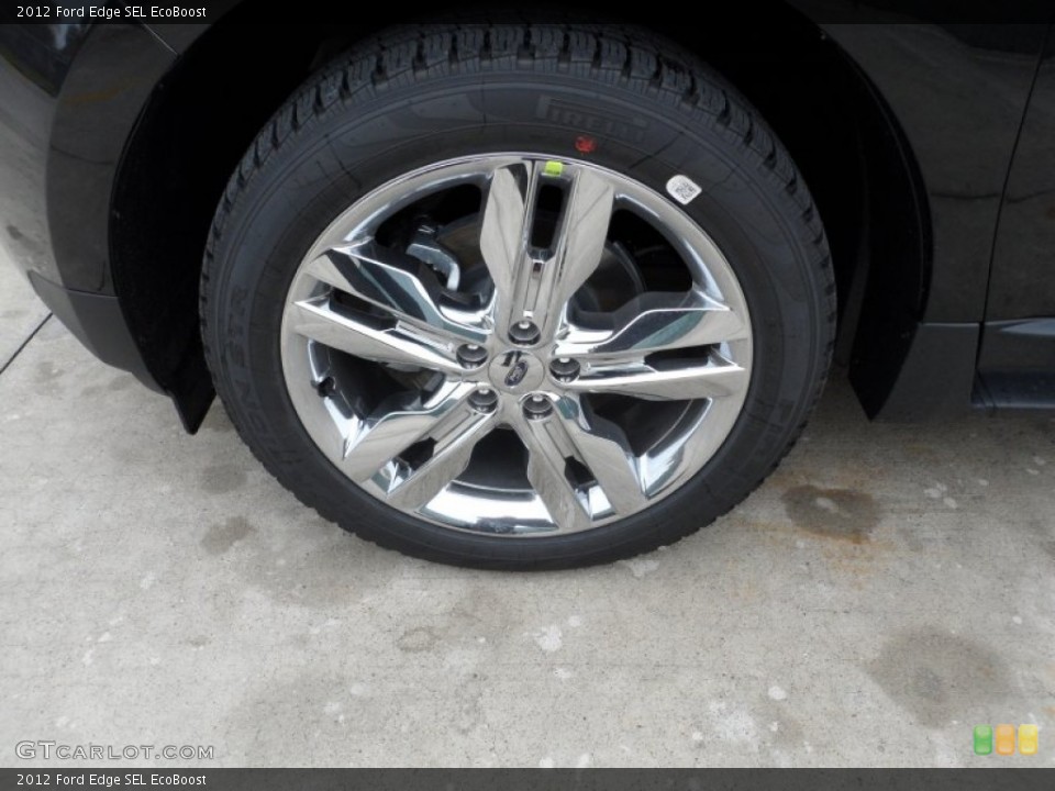 2012 Ford Edge SEL EcoBoost Wheel and Tire Photo #61066930