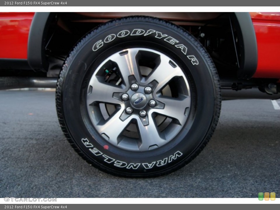 2012 Ford F150 FX4 SuperCrew 4x4 Wheel and Tire Photo #61071613