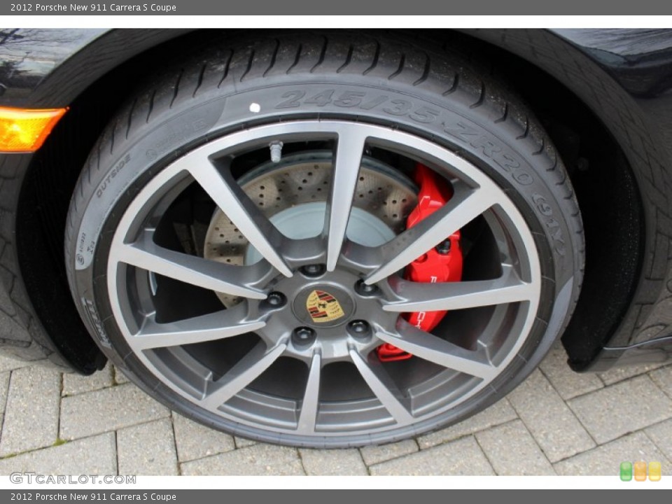 2012 Porsche New 911 Carrera S Coupe Wheel and Tire Photo #61071777