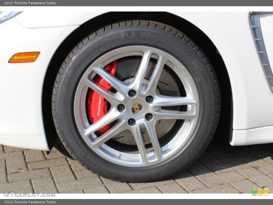 2012 Porsche Panamera Turbo Wheel and Tire Photo #61072624