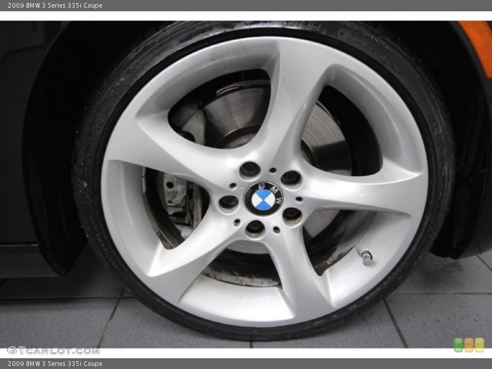 2009 BMW 3 Series 335i Coupe Wheel and Tire Photo #61083121