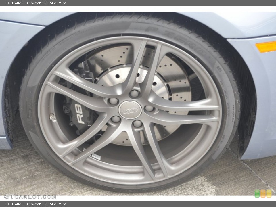 2011 Audi R8 Spyder 4.2 FSI quattro Wheel and Tire Photo #61083889