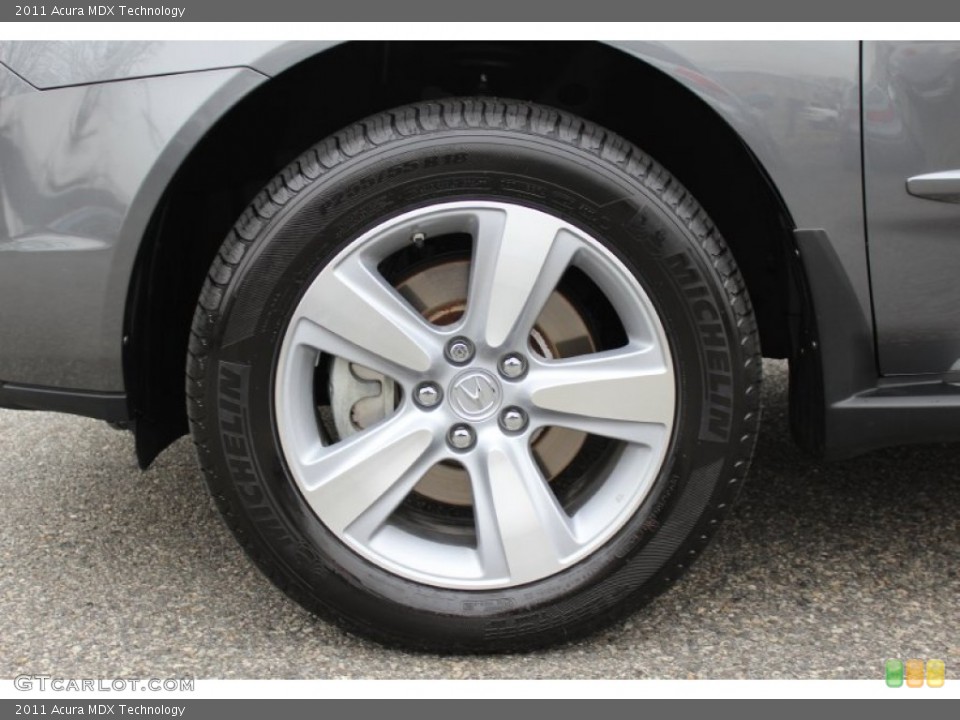 2011 Acura MDX Technology Wheel and Tire Photo #61088138