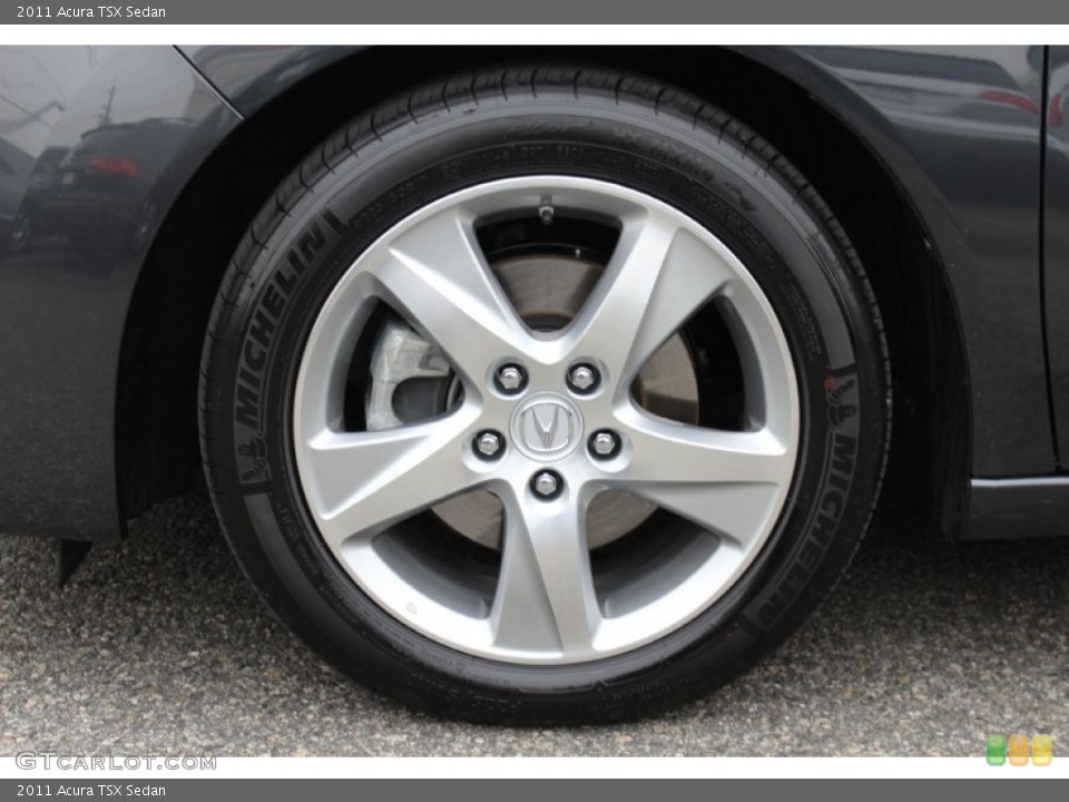 2011 Acura TSX Sedan Wheel and Tire Photo #61088743