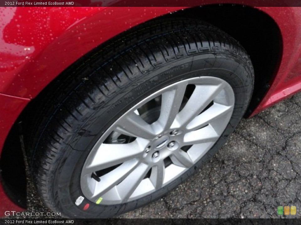 2012 Ford Flex Limited EcoBoost AWD Wheel and Tire Photo #61089675
